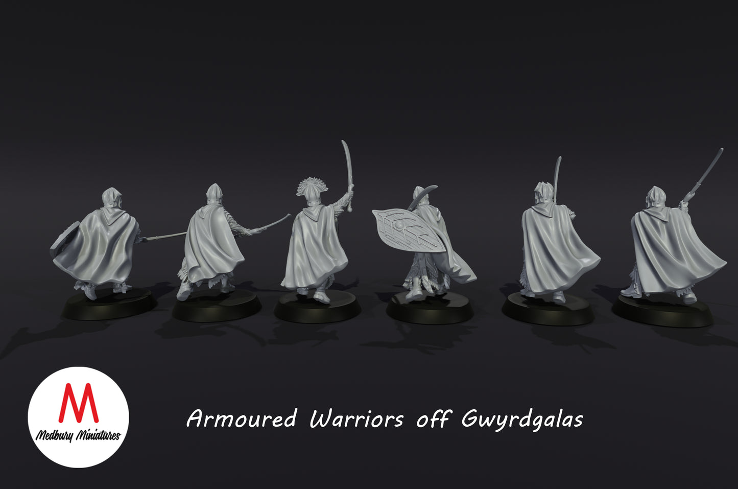 Armoured Warriors Of Gwyrdgalas - Medbury Miniatures