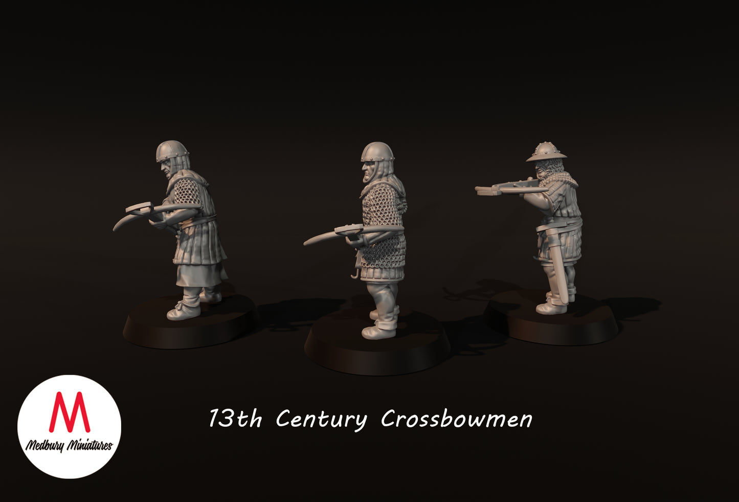 Arbalétriers du XIIIe siècle - Medbury Miniatures