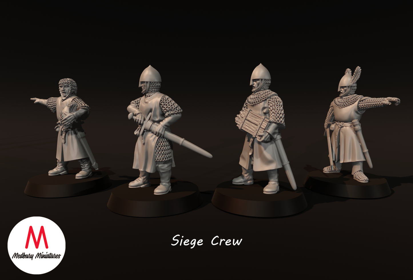 Belagerungsmannschaft - Medbury Miniatures