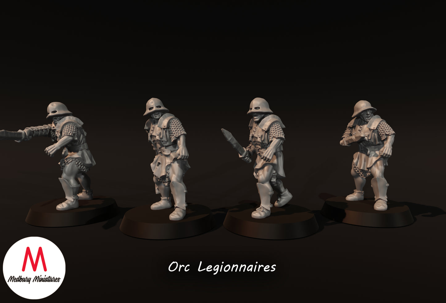 Légionnaires orques - Medbury Miniatures