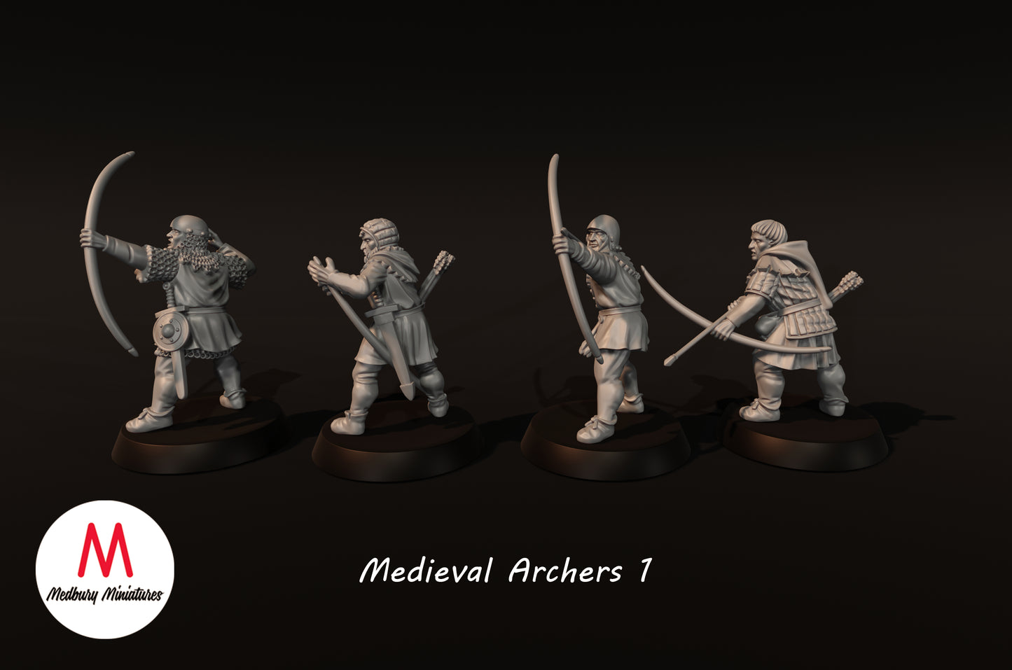 Medieval Archers 1 - Medbury Miniatures