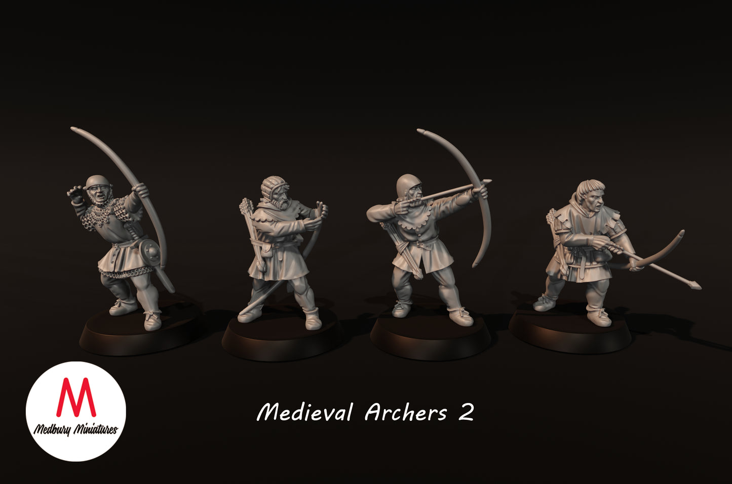 Medieval Archers 2 - Medbury Miniatures
