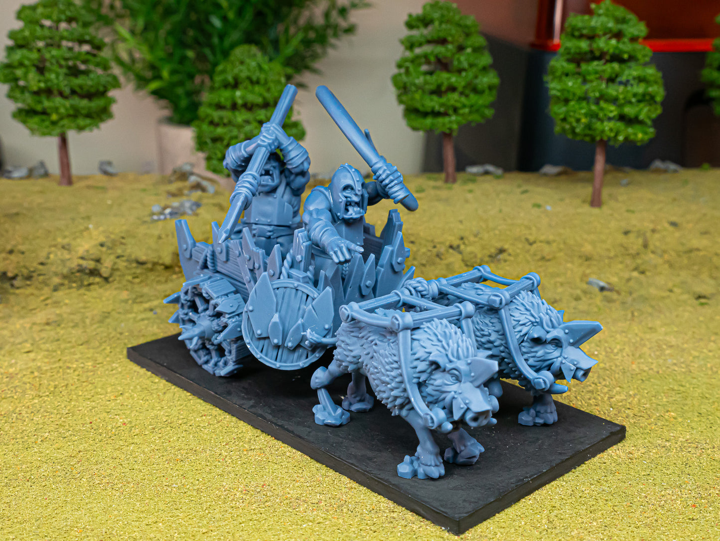 Chariot d'orque - Highlands Miniatures