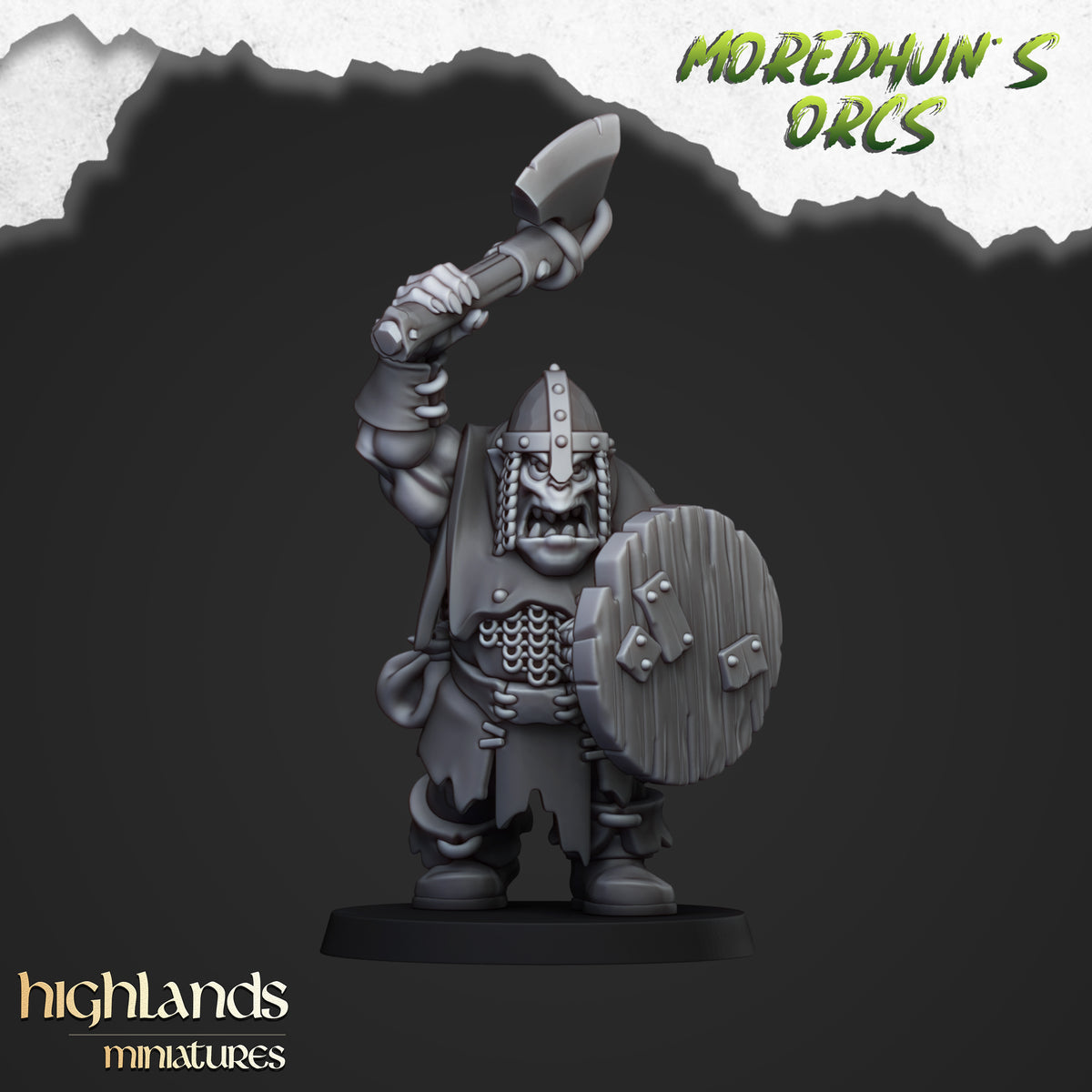 Orc Warriors with Hand Weapons - Highlands Miniatures