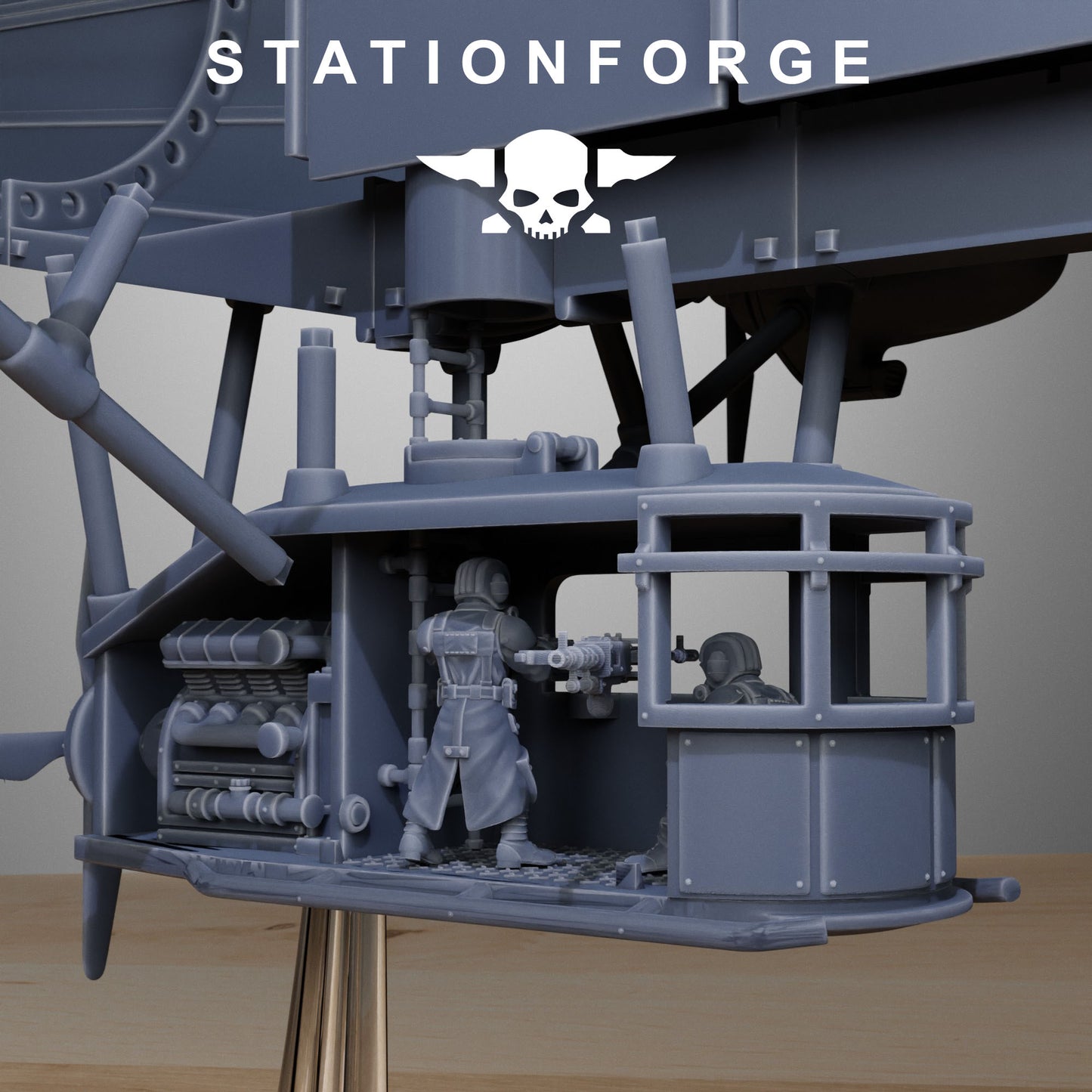 GrimGuard Airship - Station Forge