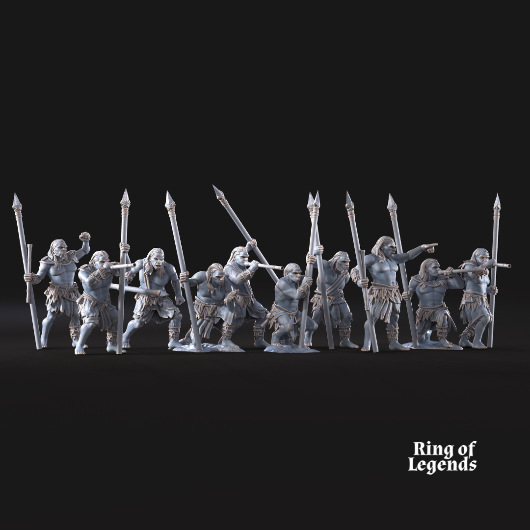 10x Forest Tribe | Free forest | Fantasy - Davale Games