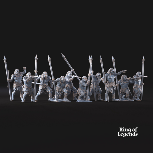 10x Forest Tribe | Free forest | Fantasy - Davale Games