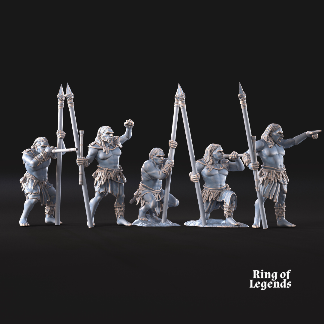 10x Forest Tribe | Free forest | Fantasy - Davale Games