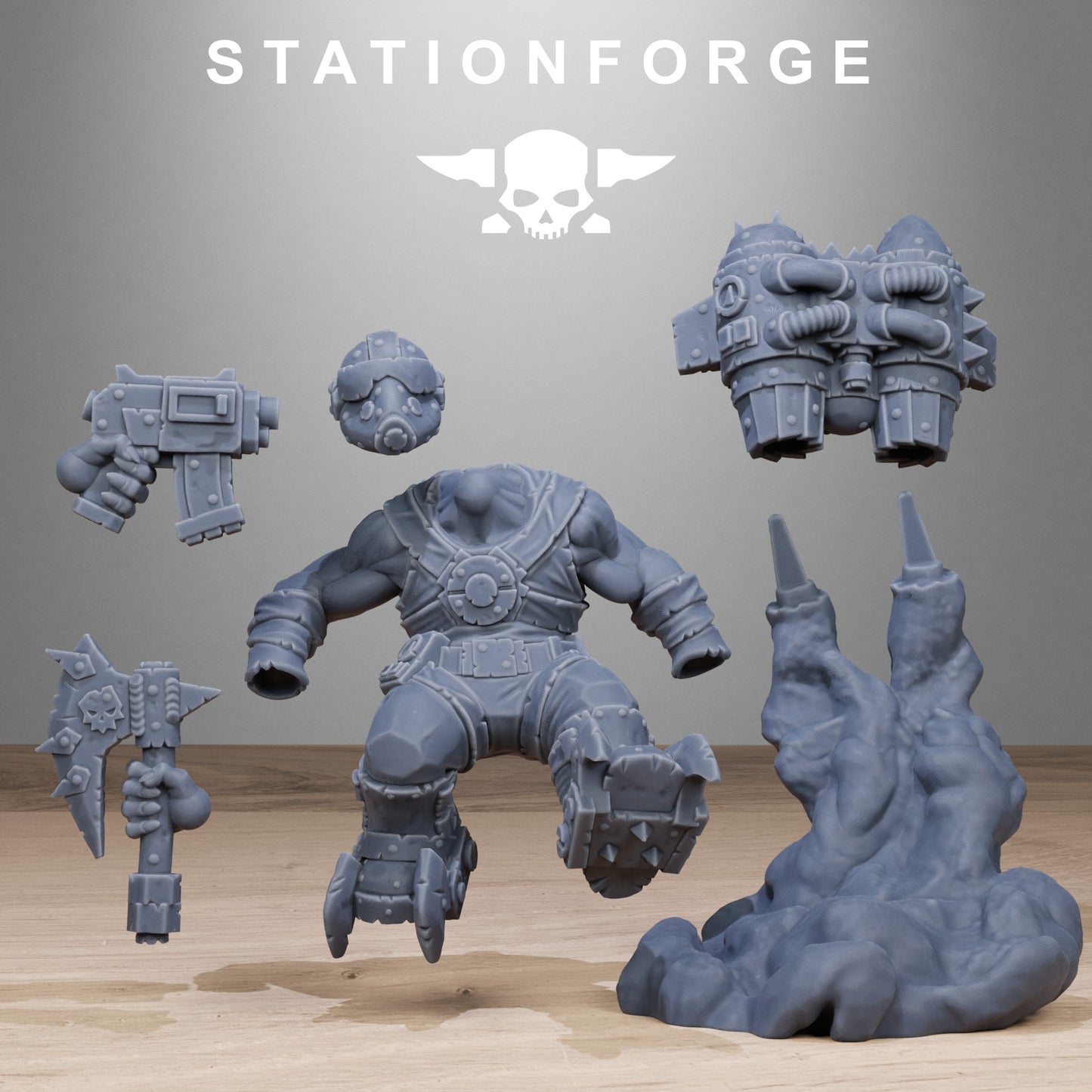 Orkaz Flyers- Station Forge