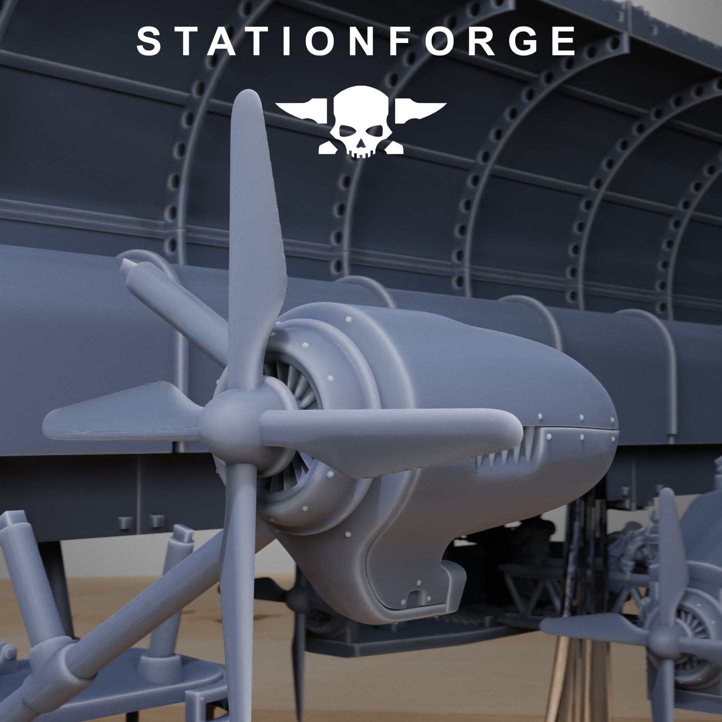 GrimGuard Airship - Station Forge