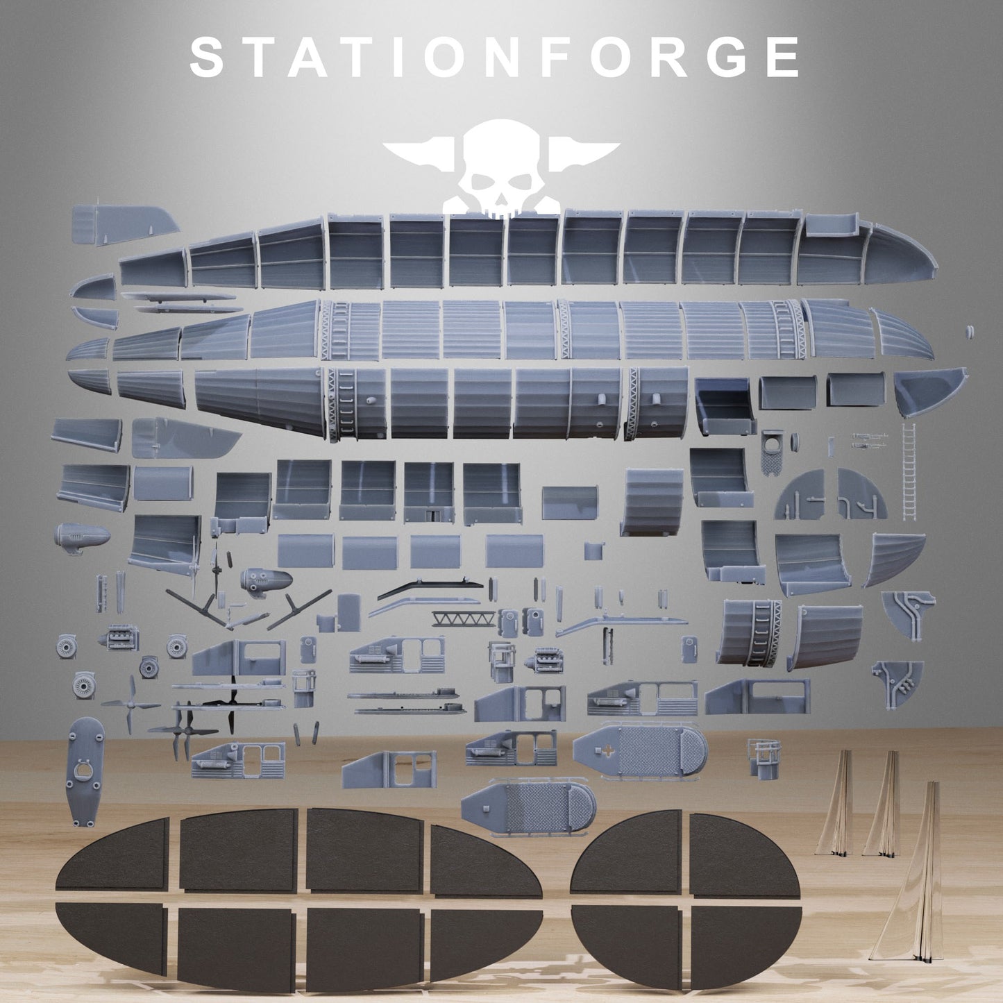 GrimGuard Airship - Station Forge