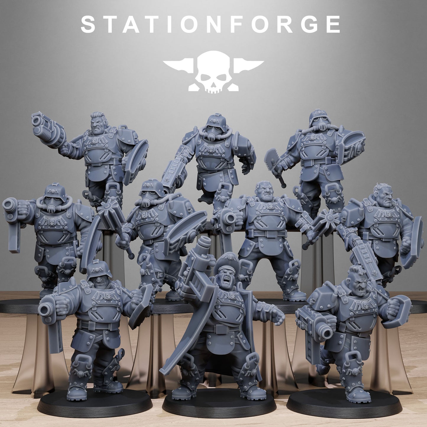 GrimGuard Armored Mutants - Station Forge
