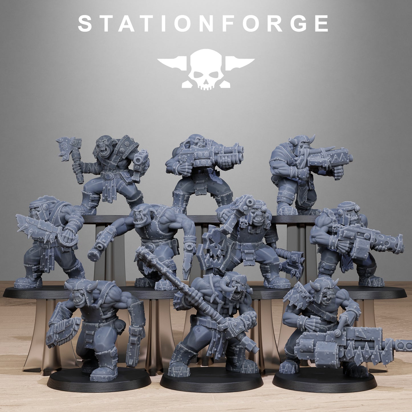 Orkaz Bros Infantry - Station Forge