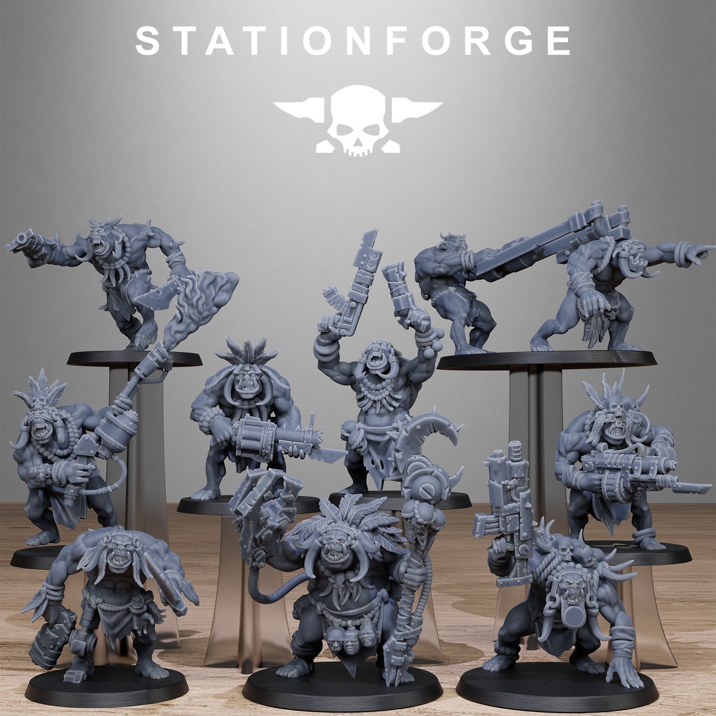 Orkaz Tribal Infantry - Station Forge