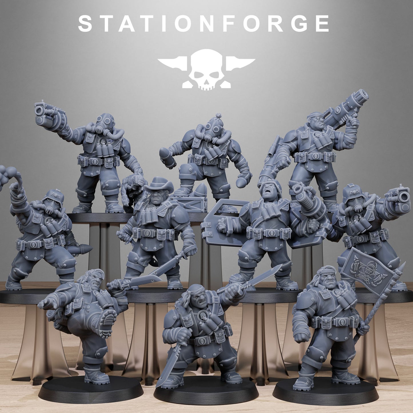 GrimGuard Jungle Fighter Mutants - Station Forge