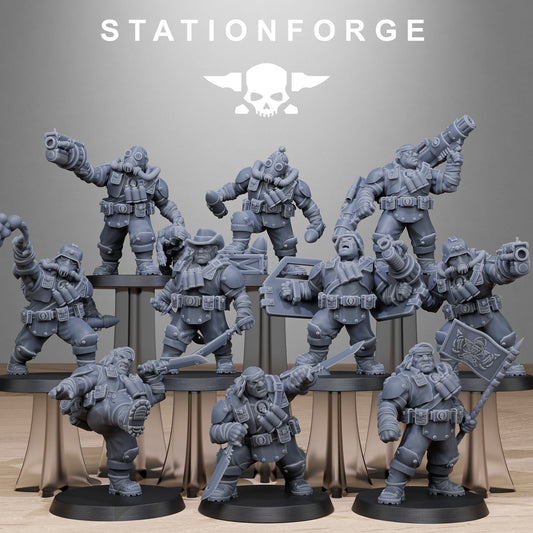 GrimGuard Jungle Fighter Mutants - Station Forge