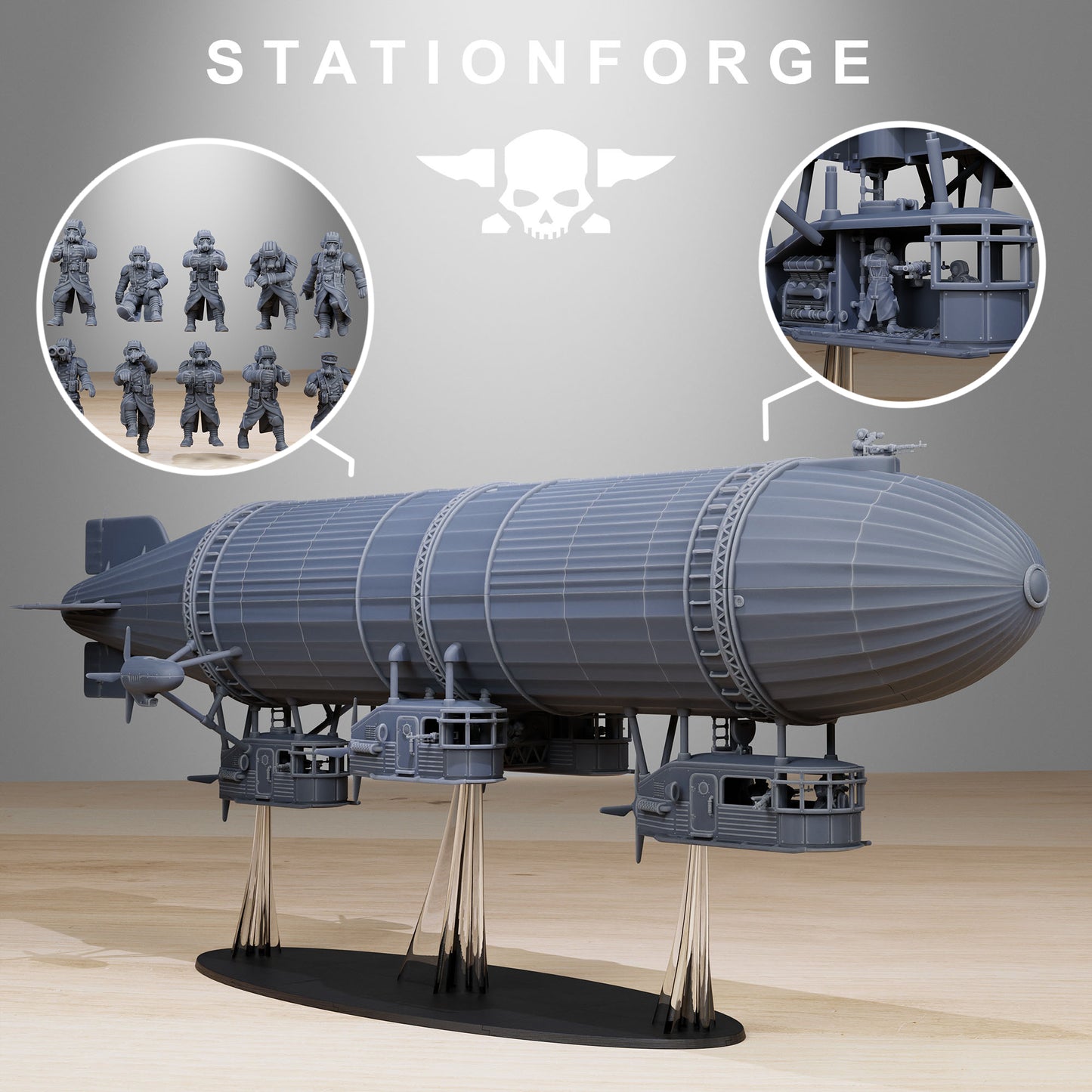 GrimGuard Airship - Station Forge