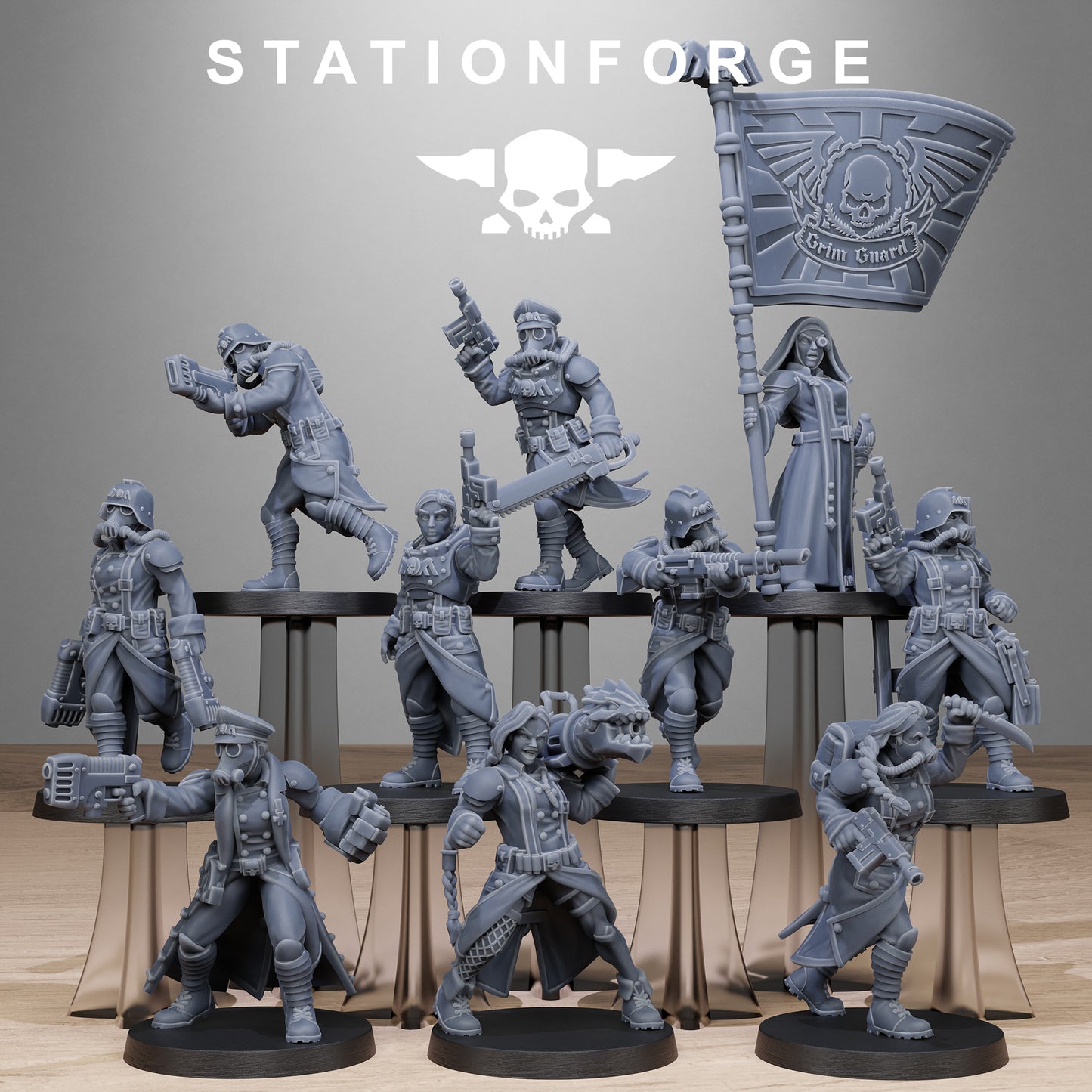 GrimGuard Sisters - Station Forge