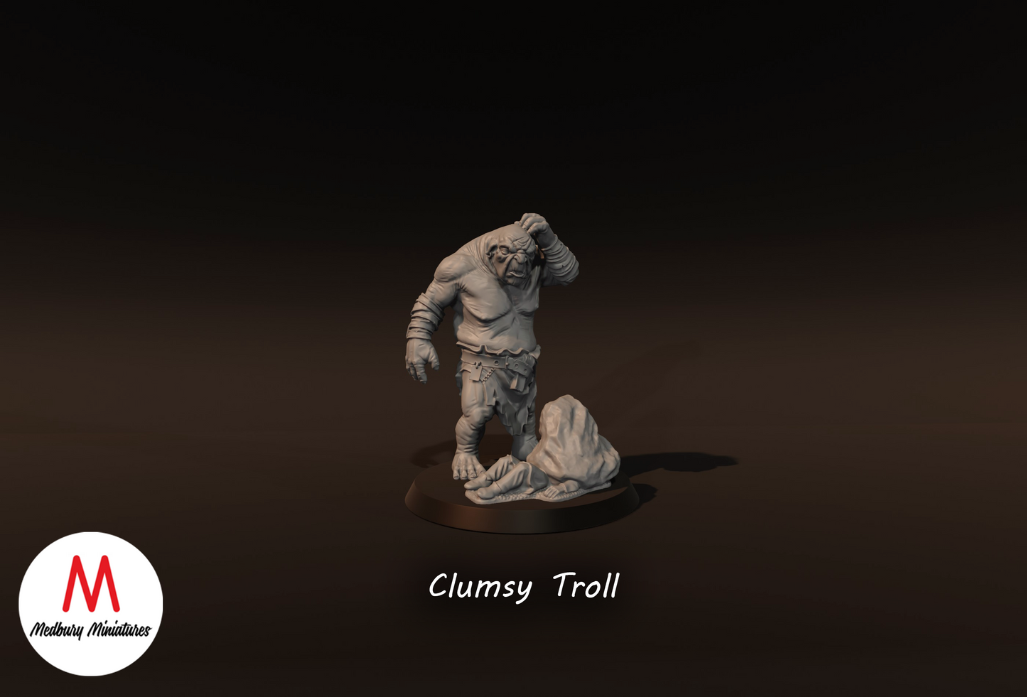 Clumsy Troll - Medbury Miniatures