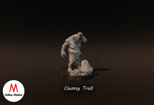 Clumsy Troll - Medbury Miniatures