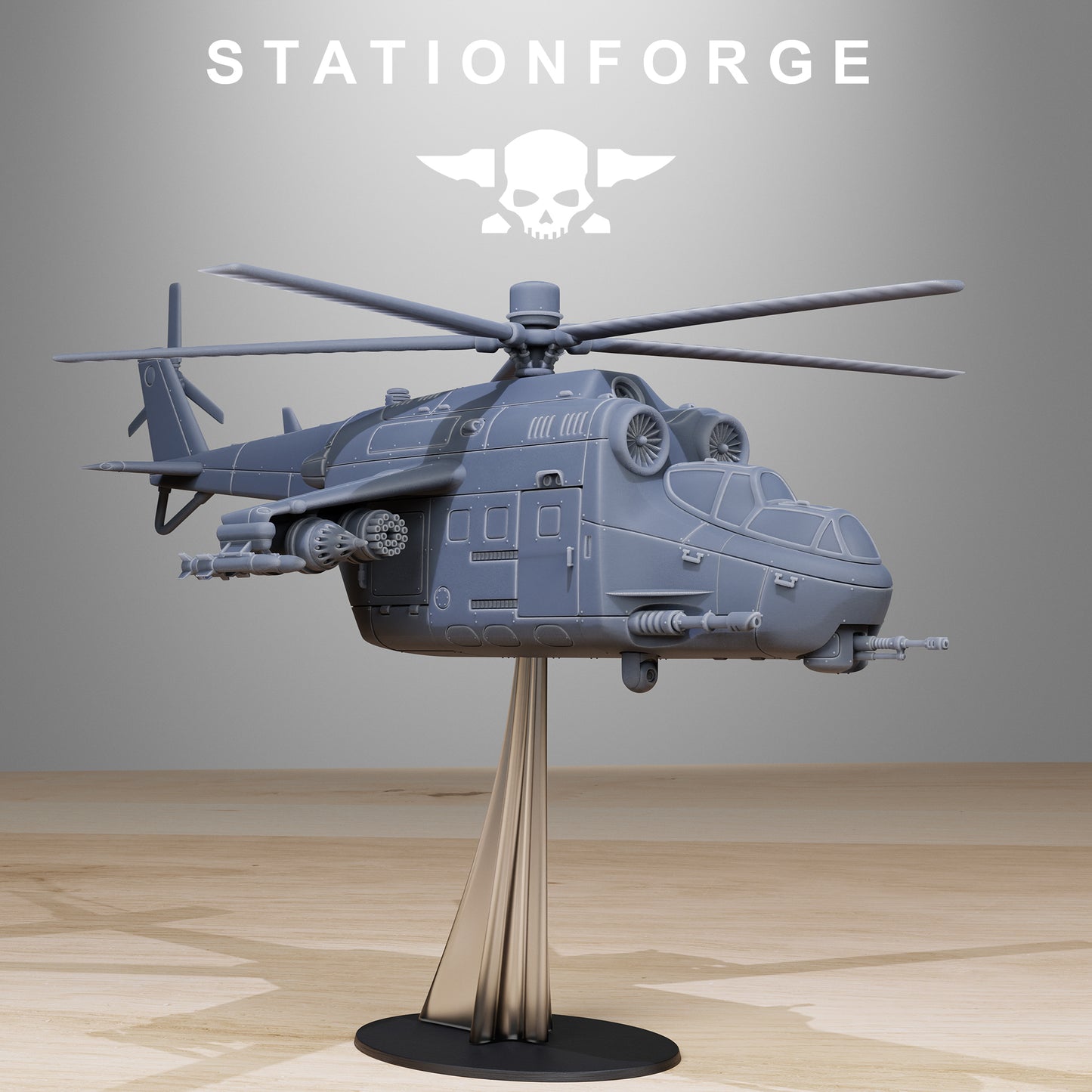 GrimGuard Helicopter - Station Forge