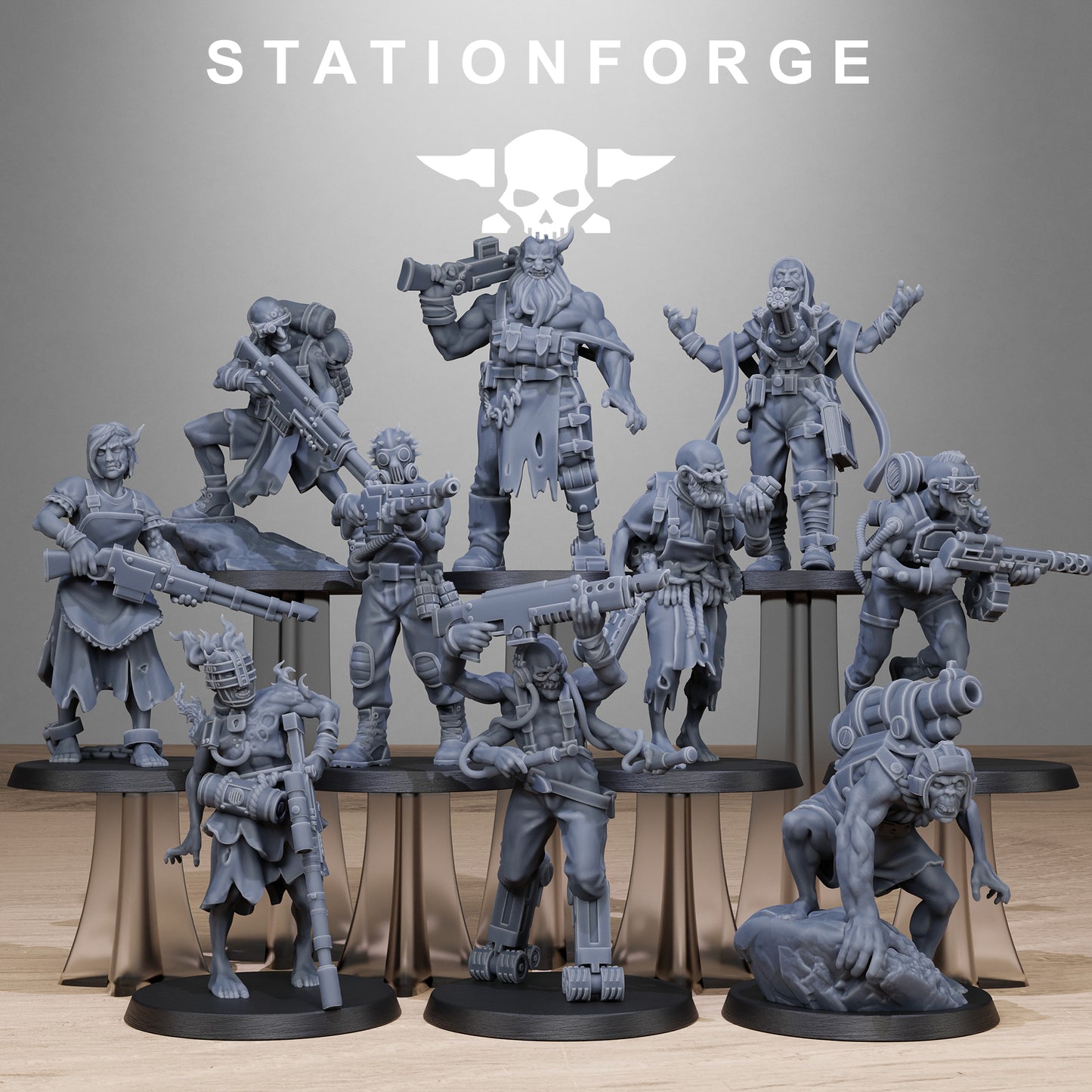 Corrupted Guard Abhumans - Station Forge