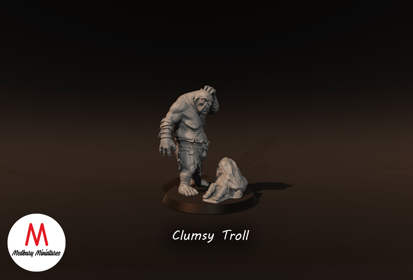 Clumsy Troll - Medbury Miniatures