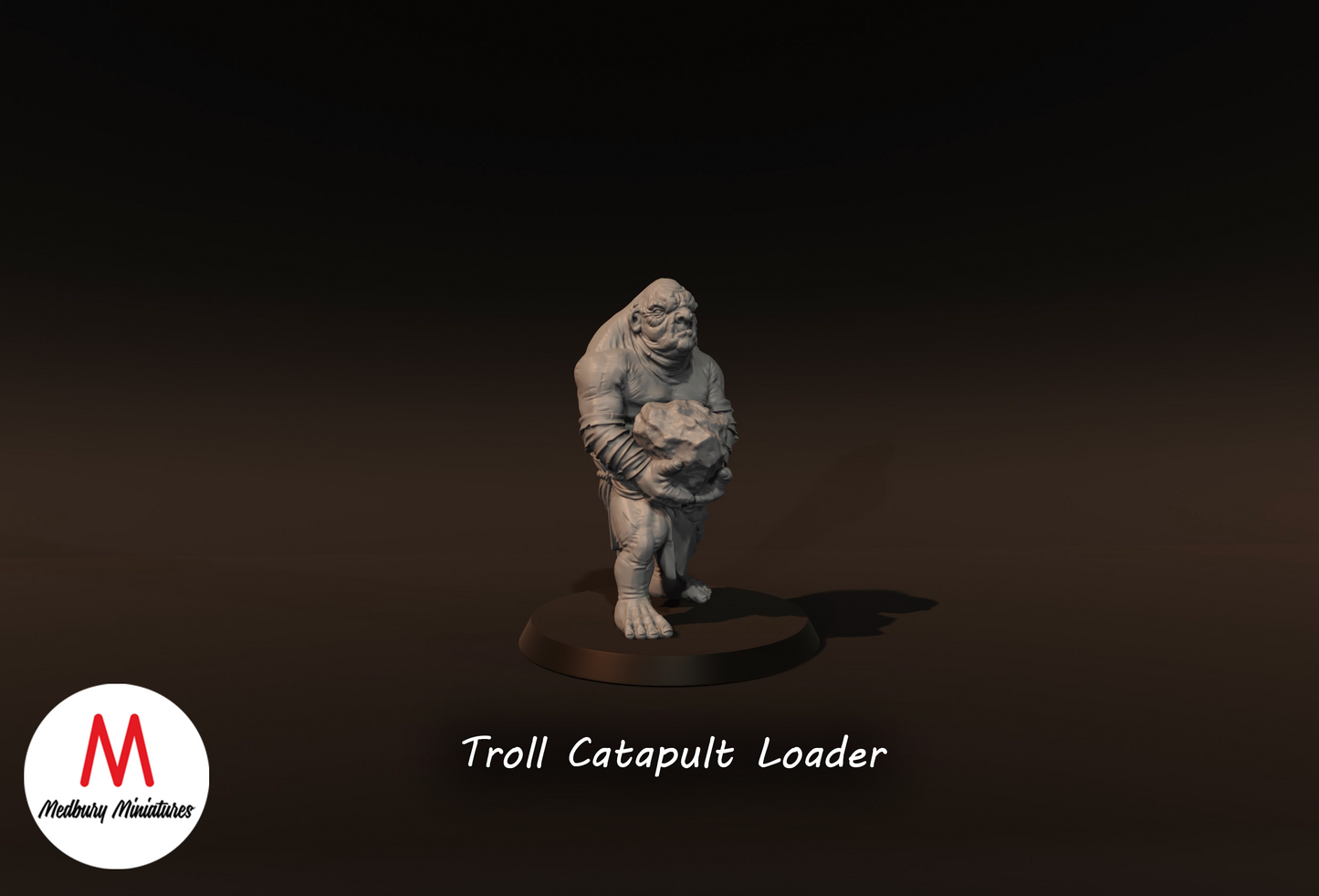 Troll Catapult Loader - Medbury Miniatures