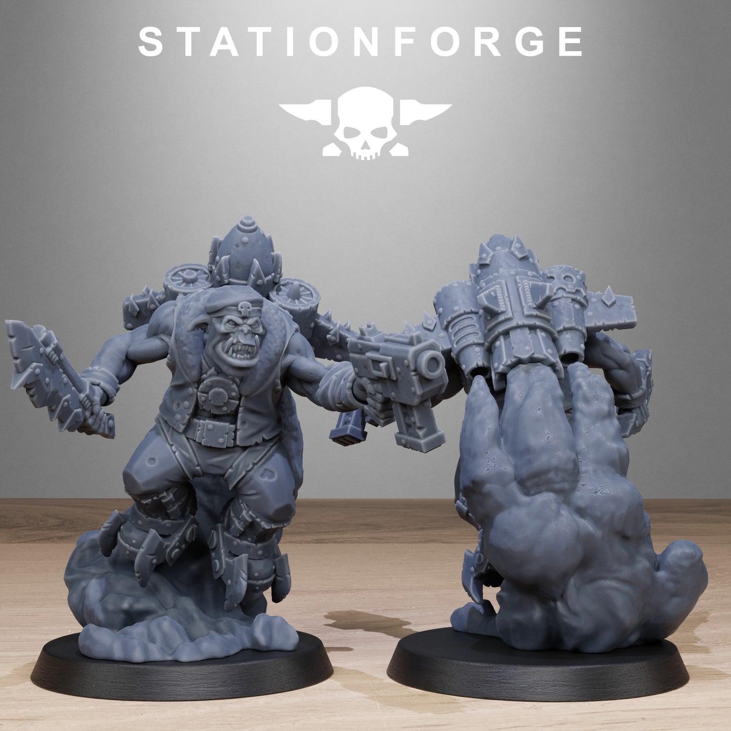 Orkaz Flyers- Station Forge