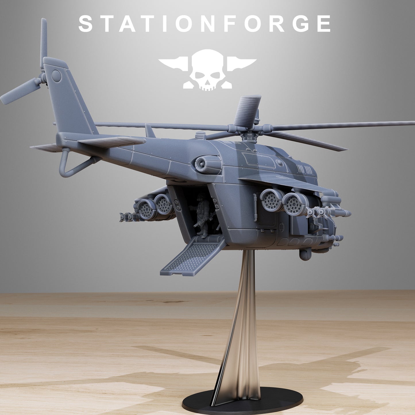 GrimGuard Helicopter - Station Forge