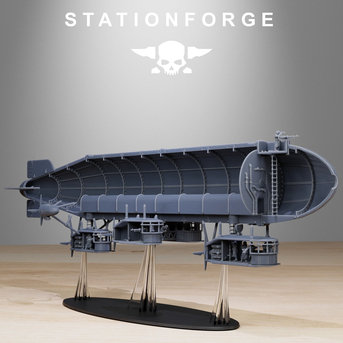 GrimGuard Airship - Station Forge