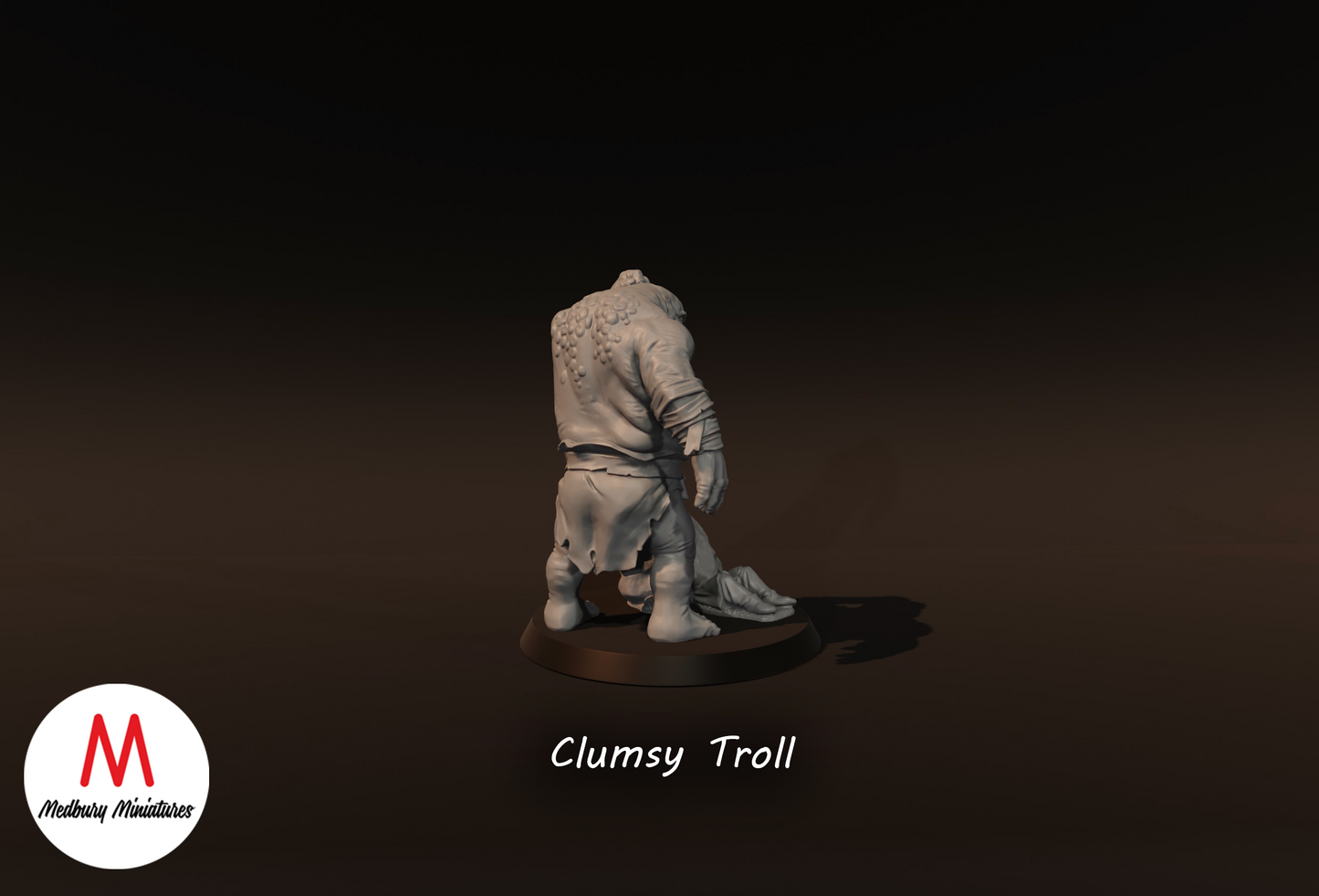 Clumsy Troll - Medbury Miniatures