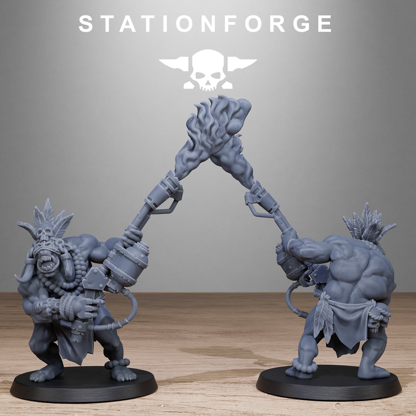 Orkaz Tribal Infantry - Station Forge