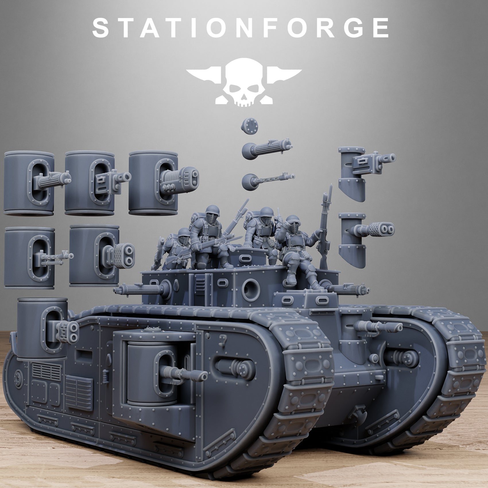 FreeGuard Heavy Tank - Station Forge – HammerLine
