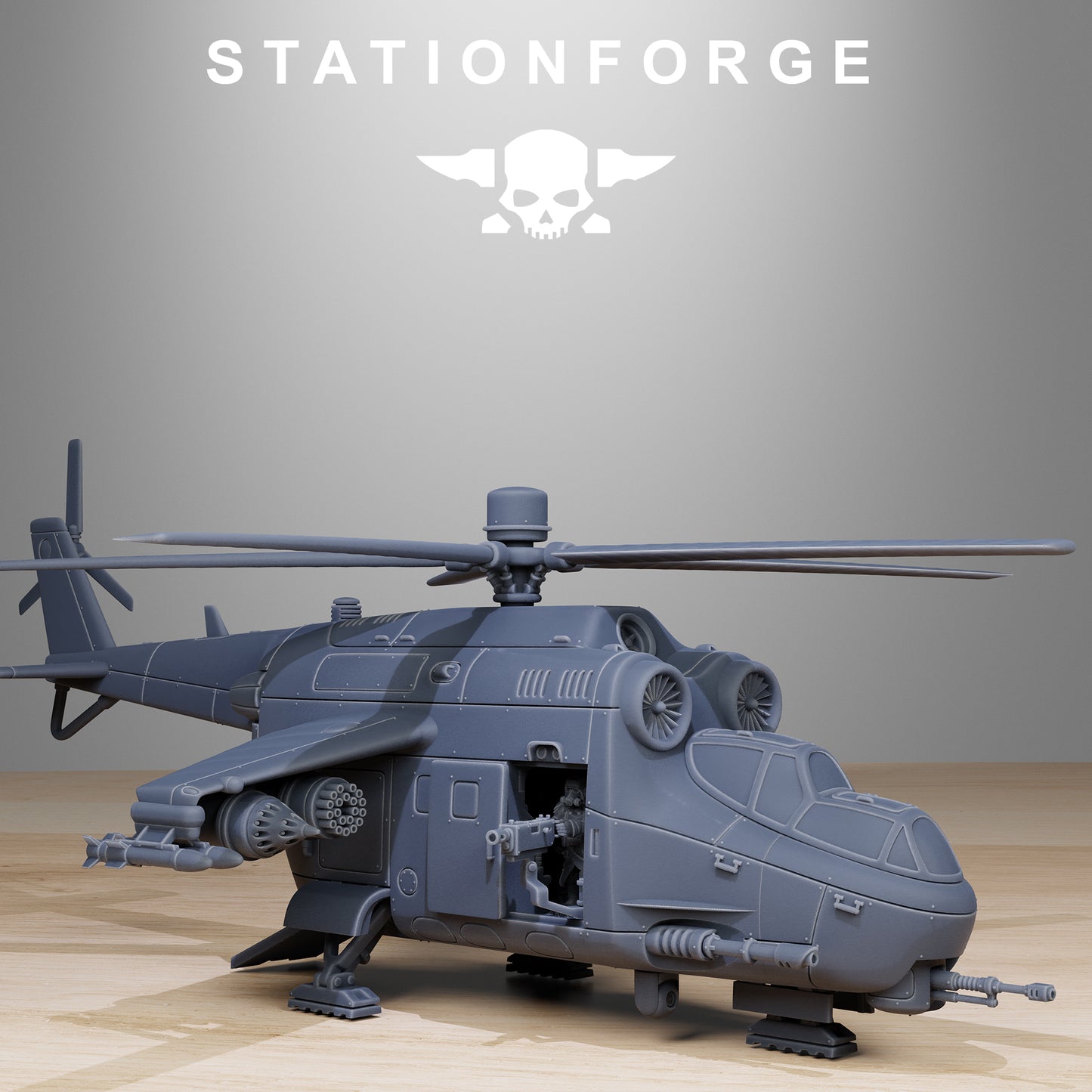 GrimGuard Helicopter - Station Forge
