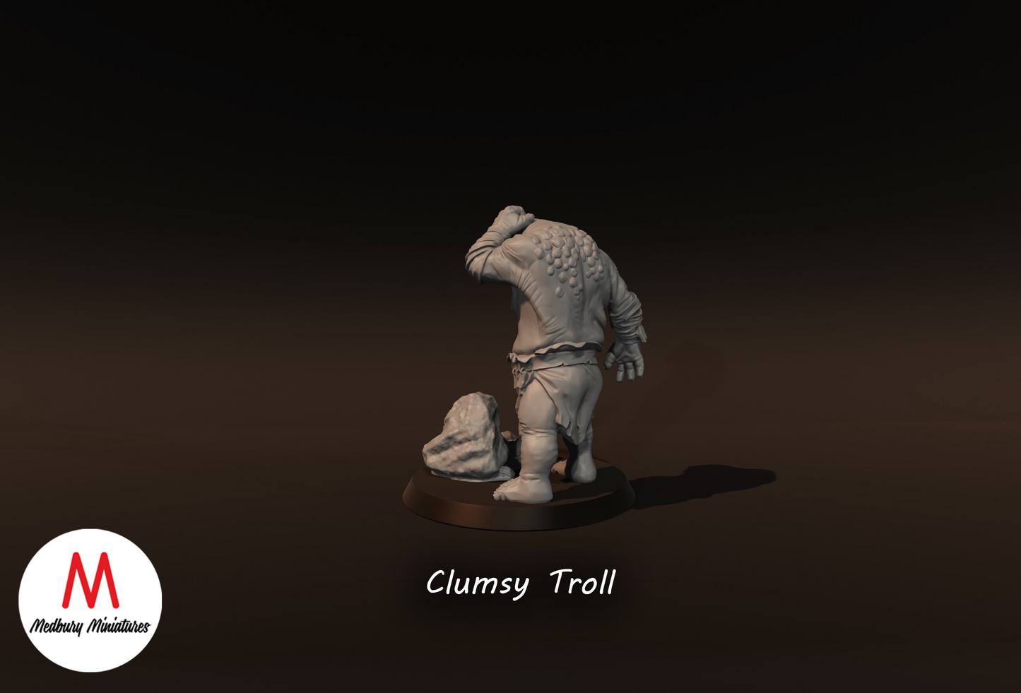 Clumsy Troll - Medbury Miniatures