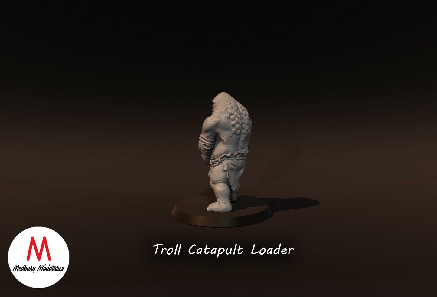 Troll Catapult Loader - Medbury Miniatures