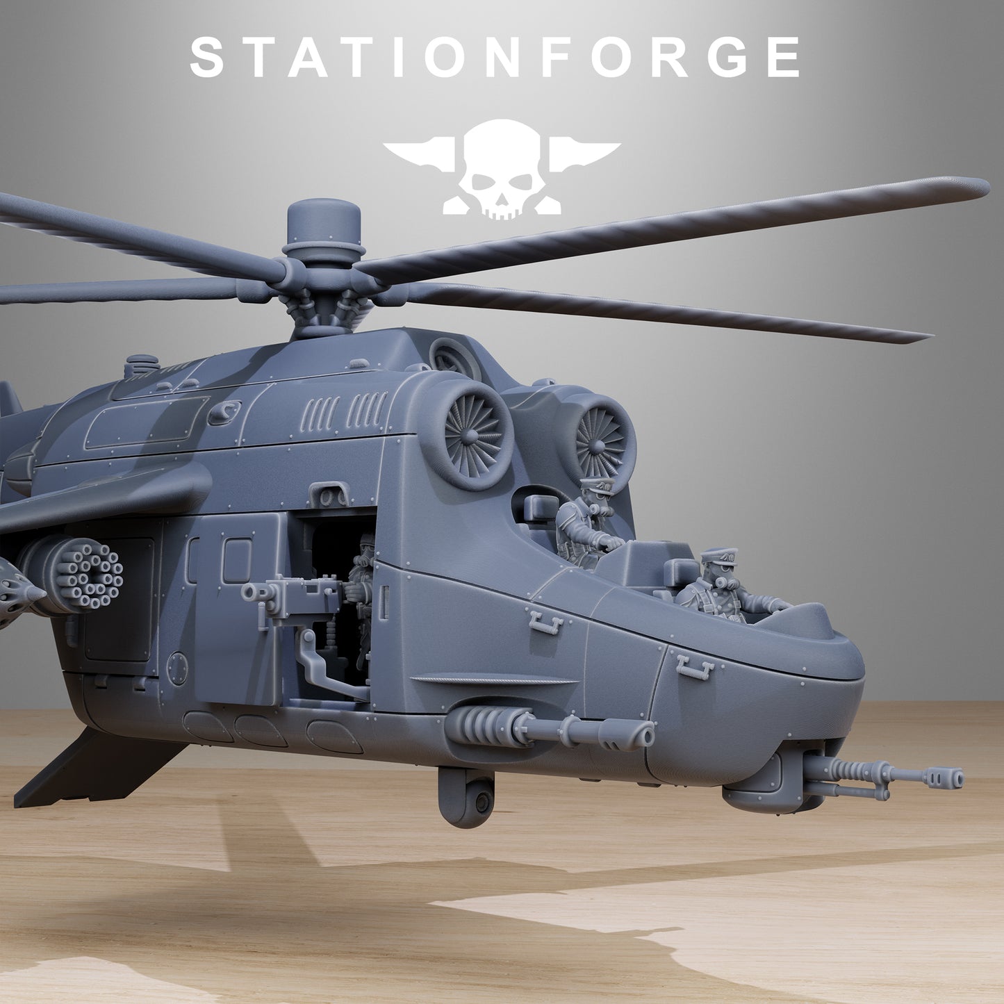 GrimGuard Helicopter - Station Forge