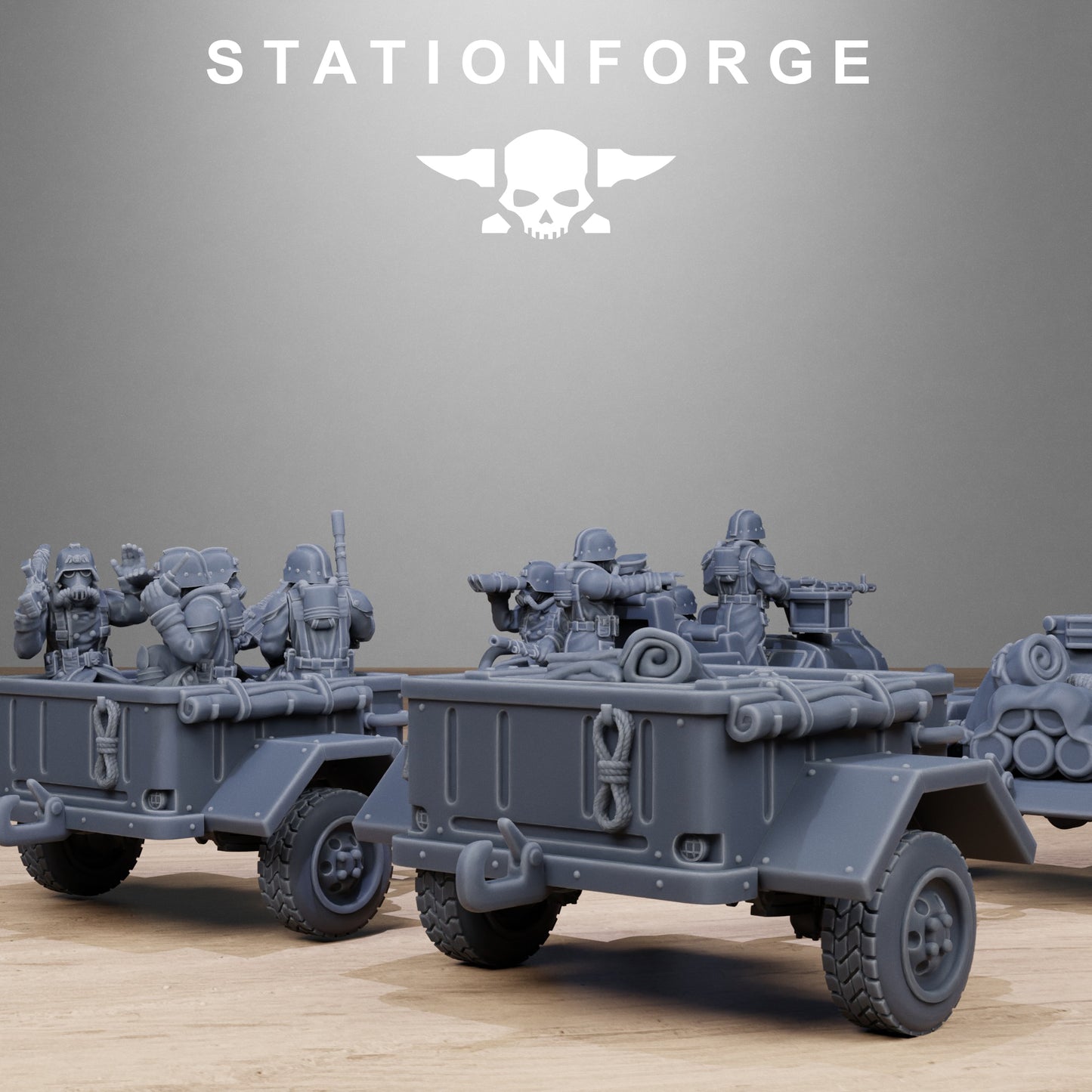 GrimGuard Support Vehicles - Station Forge