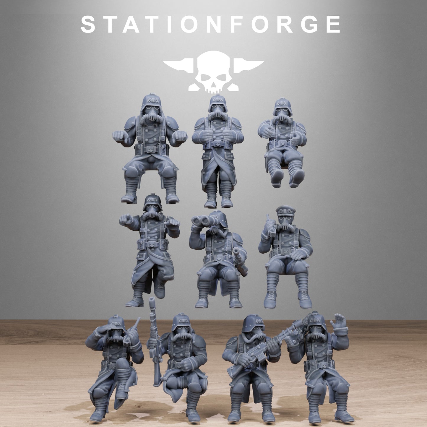 GrimGuard Support Vehicles - Station Forge