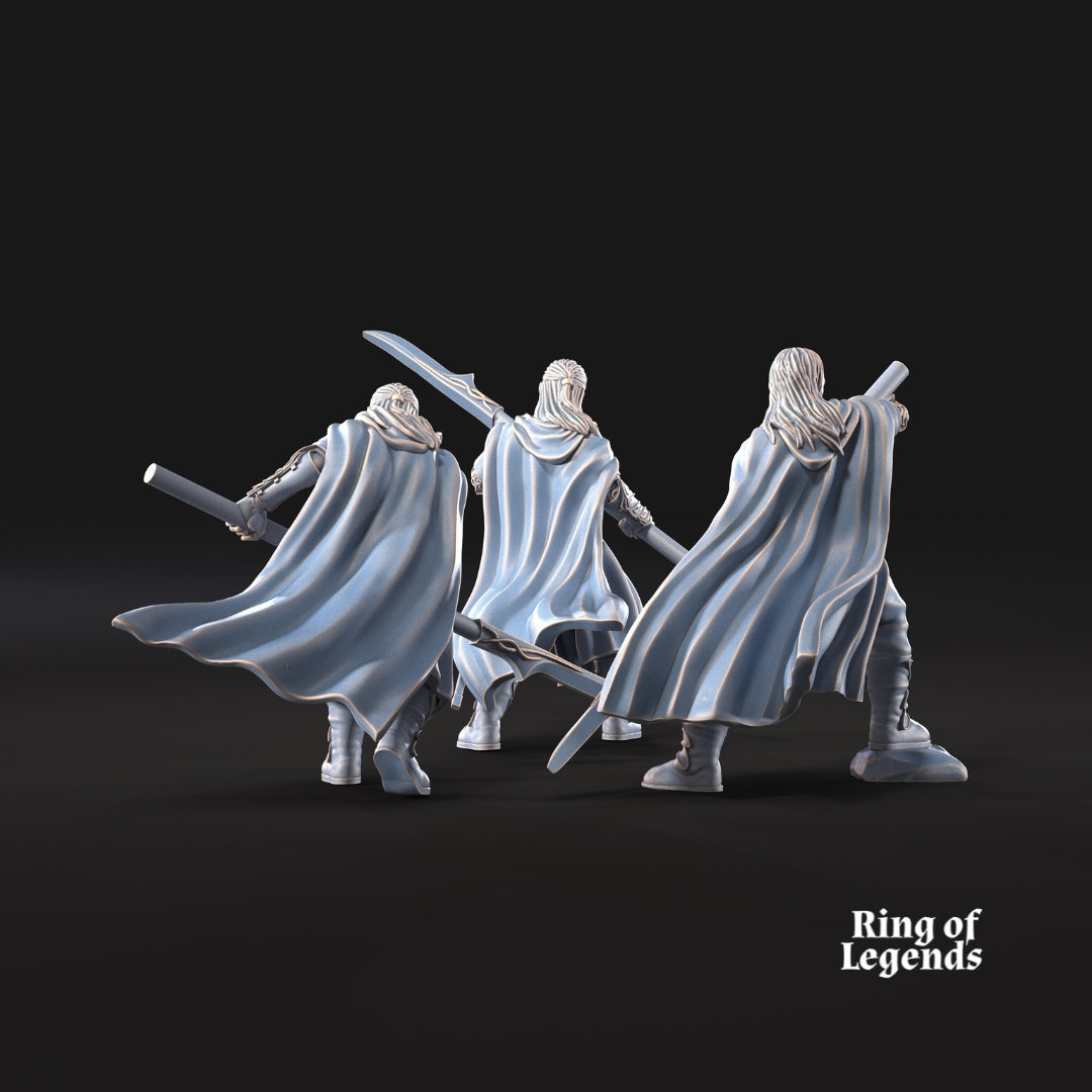 6x Forest guardians Spearmen | Galanthir Elves | Ring Of Legends - Davale Games
