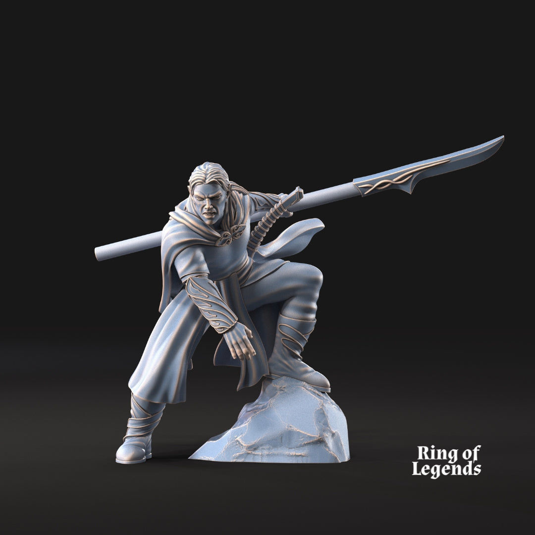 6x Forest guardians Spearmen | Galanthir Elves | Ring Of Legends - Davale Games
