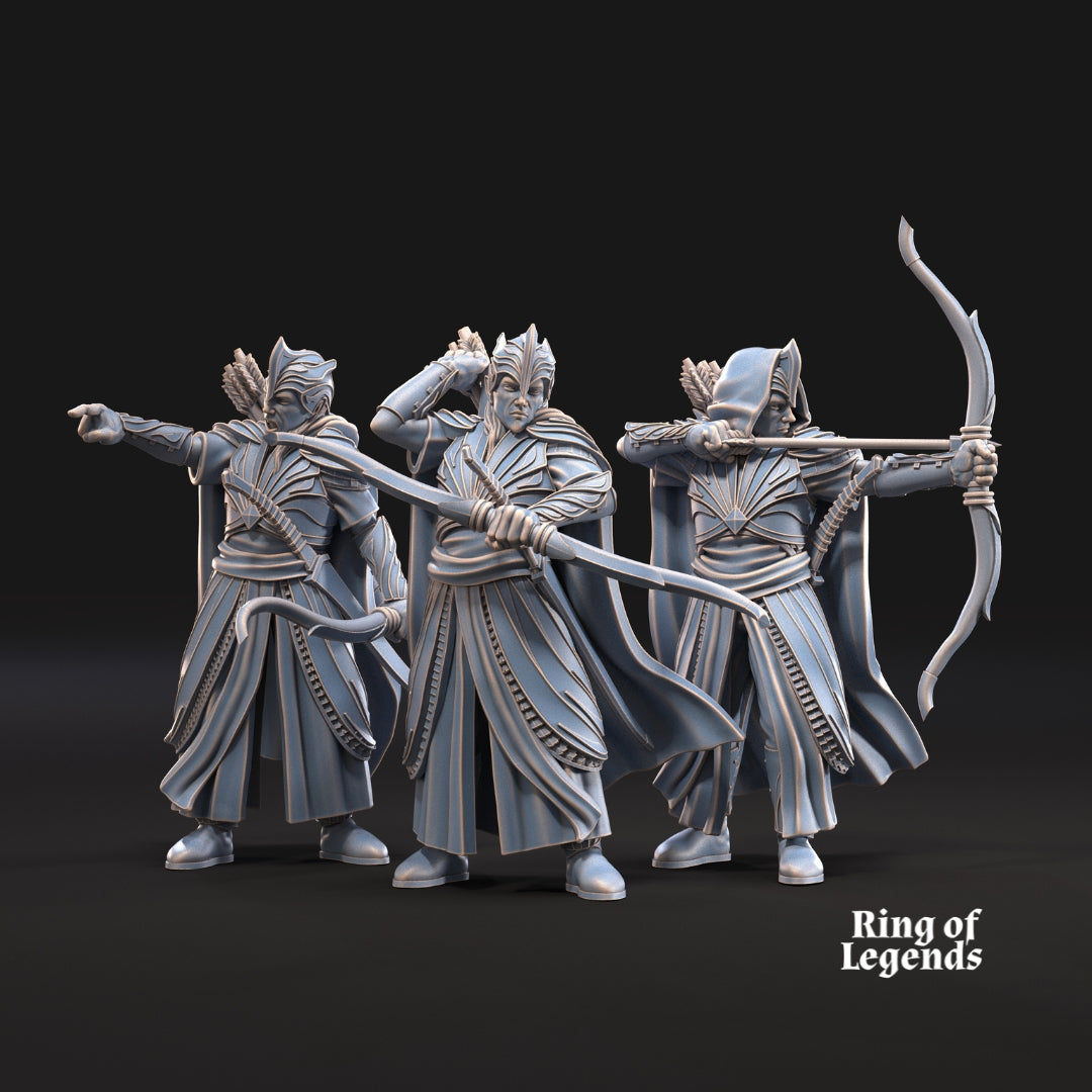 6x Archers - Galanthir Elves - Ring Of Legends - Davale Games