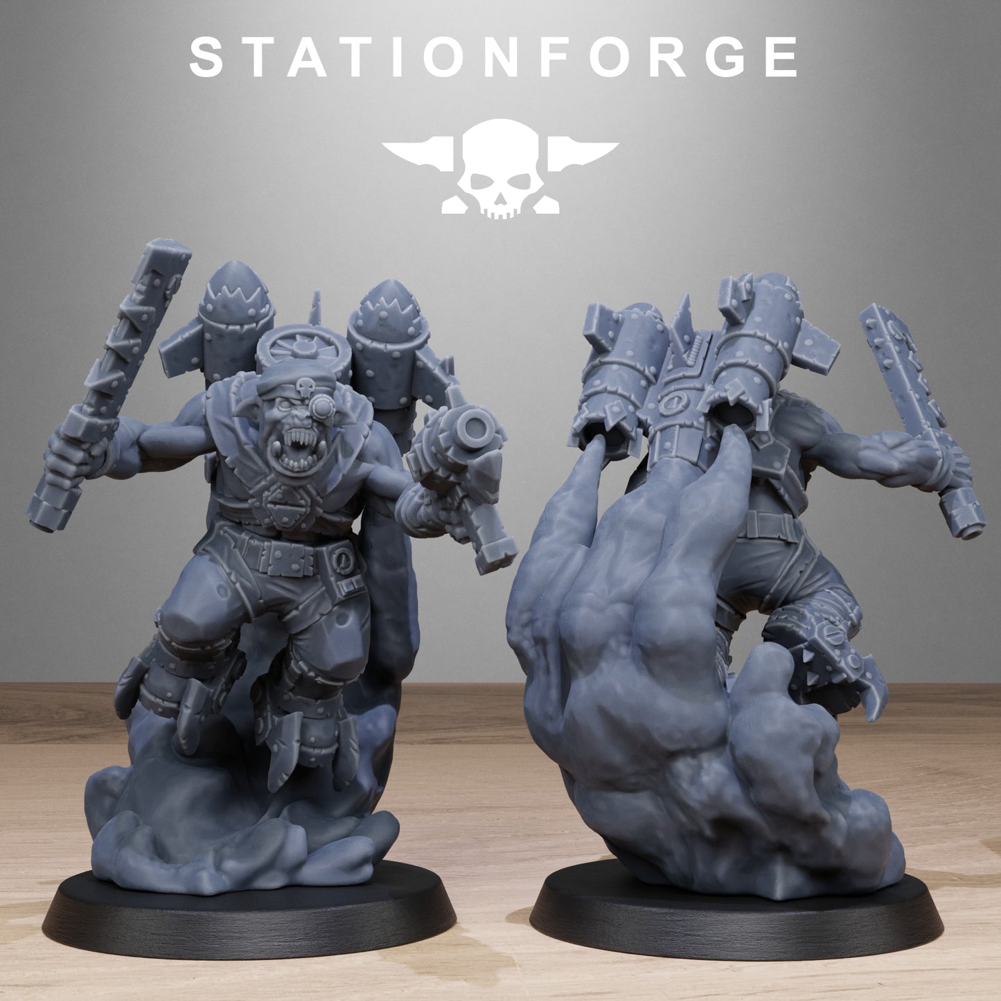 Orkaz Flyers- Station Forge