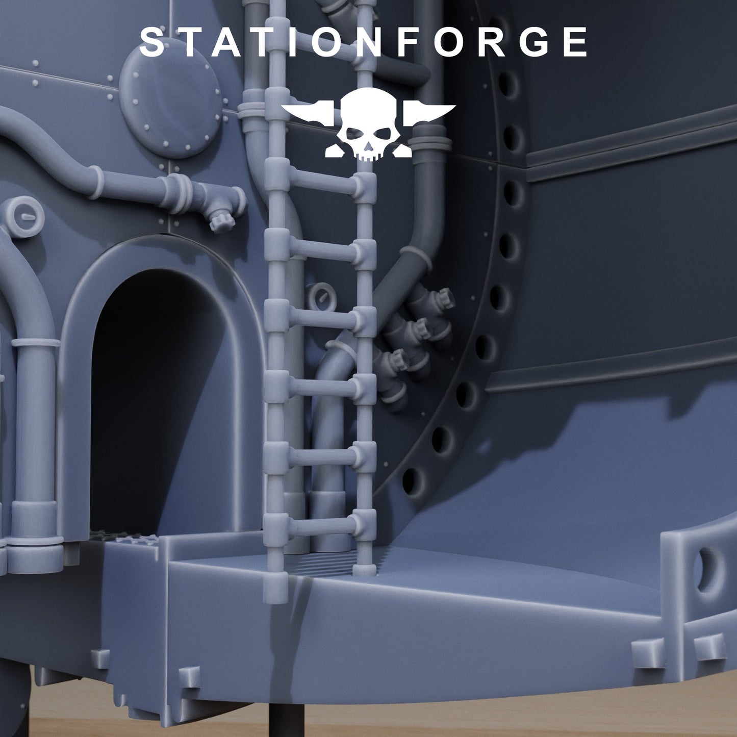 GrimGuard Airship - Station Forge