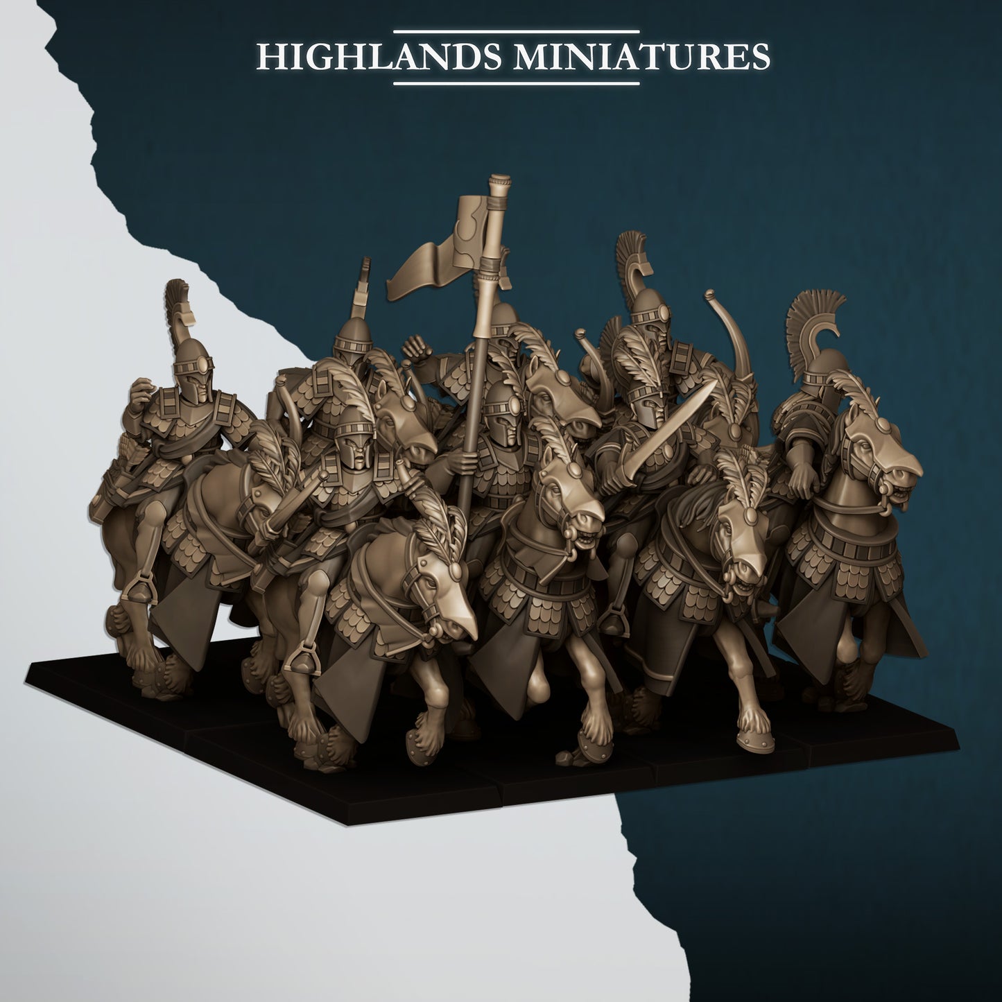 Aegean Sea Hippeis - Highlands Miniatures