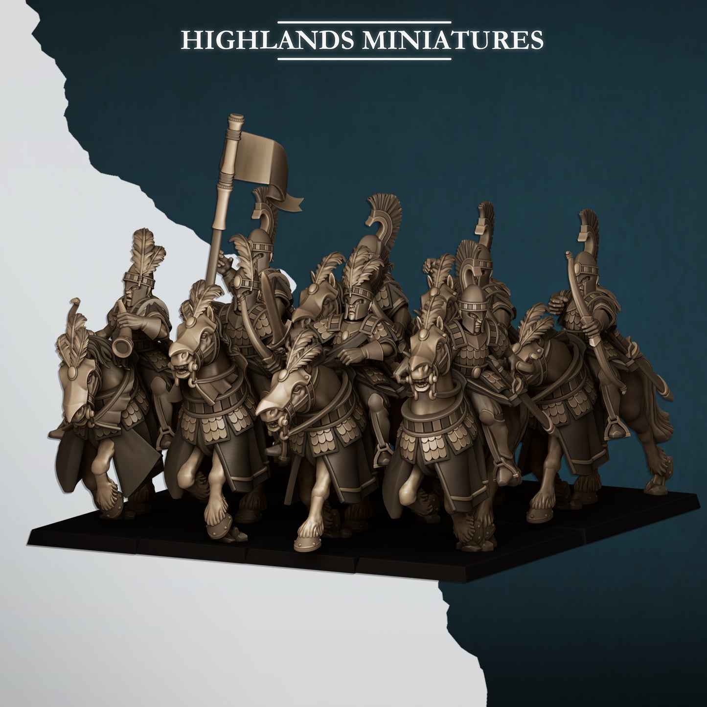 Aegean Sea Hippeis - Highlands Miniatures