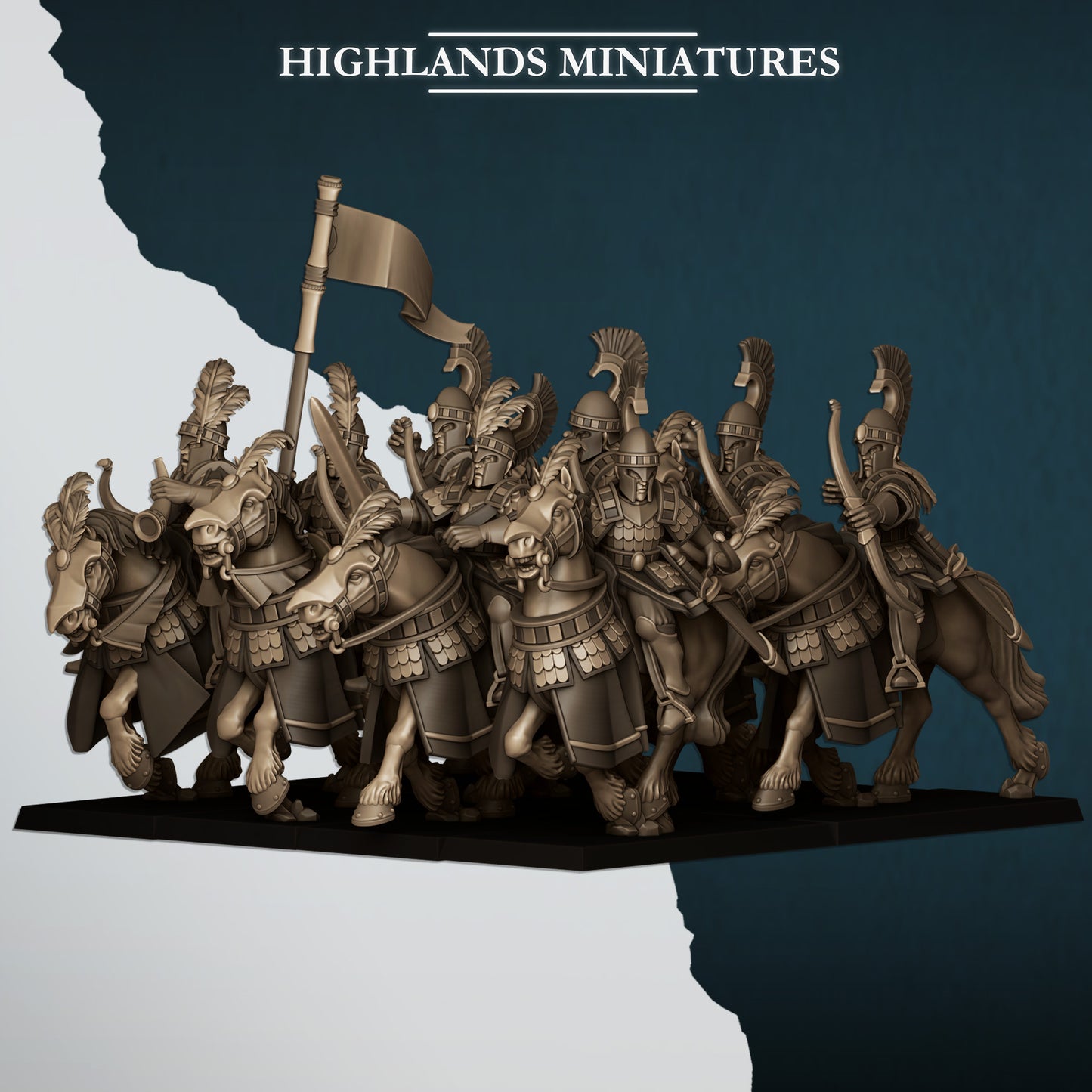 Aegean Sea Hippeis - Highlands Miniatures