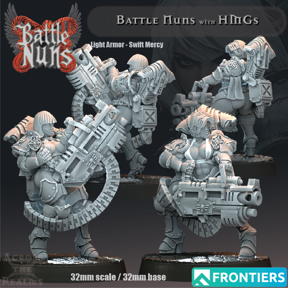 Battle Nuns with HMGs - Across the Realms