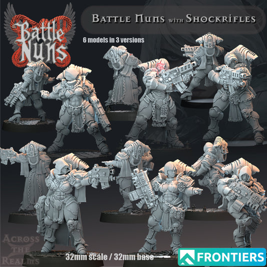 Battle Nuns with Shockrifles - Across the Realms